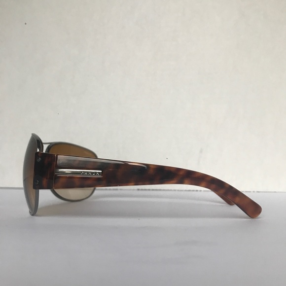 Prada SPR52G Brown Gradient Piolet Sunglasses - Picture 3 of 14